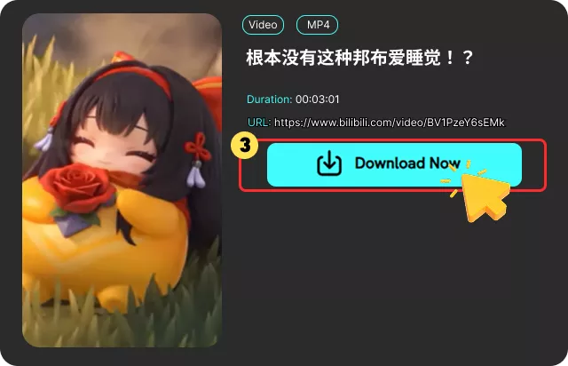 Select Quality & Download