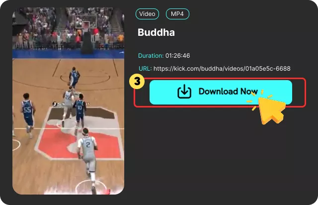 Download Your Kick VOD