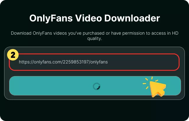 Paste the Link & Click Download