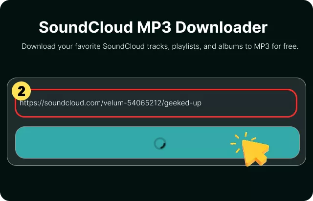 Paste the Link and Click Download