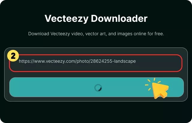 Paste the Link & Click Download